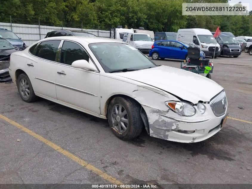 2G4WD582881127205 2008 Buick Lacrosse Cxl