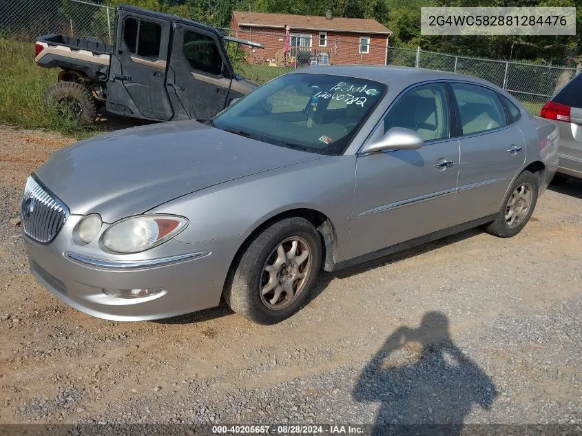 2008 Buick Lacrosse Cx VIN: 2G4WC582881284476 Lot: 40205657