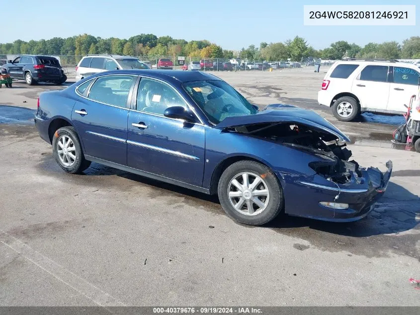 2G4WC582081246921 2008 Buick Lacrosse Cx