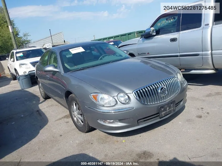 2008 Buick Lacrosse Cx VIN: 2G4WC582281276485 Lot: 40381147