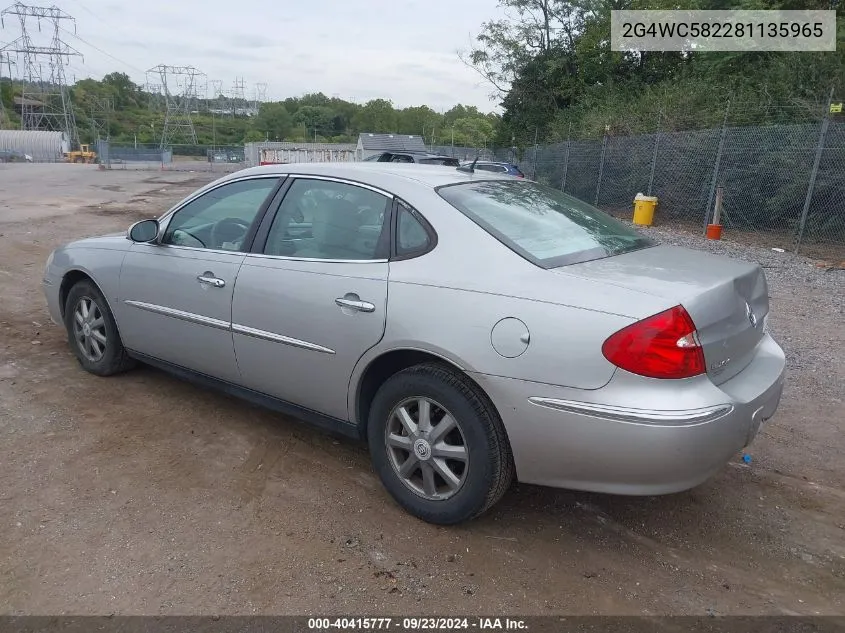 2G4WC582281135965 2008 Buick Lacrosse Cx