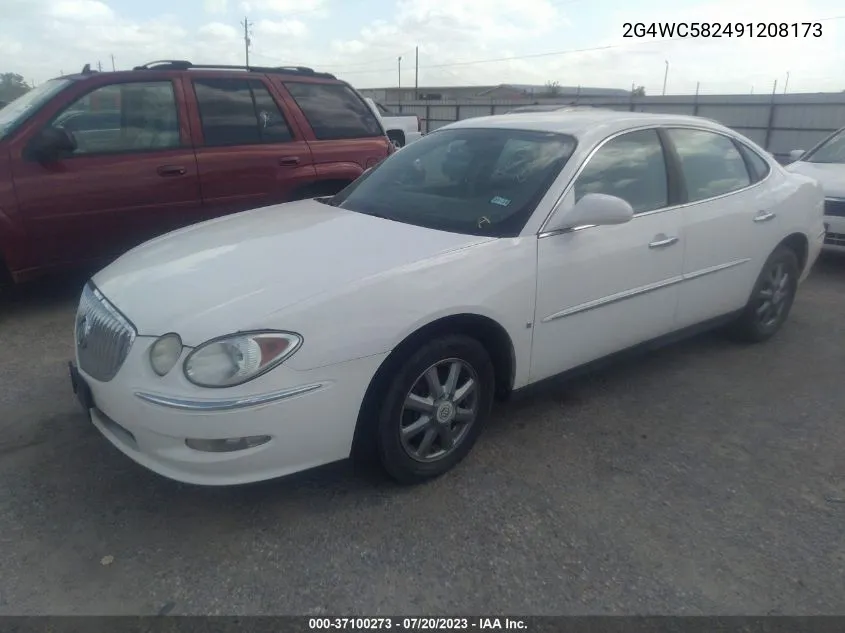 2009 Buick Lacrosse Cx VIN: 2G4WC582491208173 Lot: 37100273