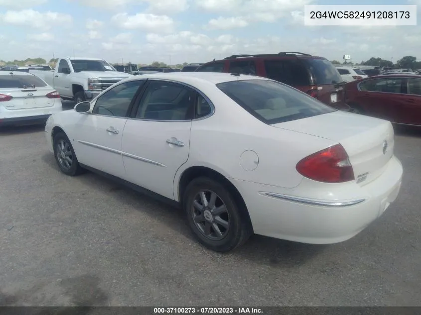 2009 Buick Lacrosse Cx VIN: 2G4WC582491208173 Lot: 37100273