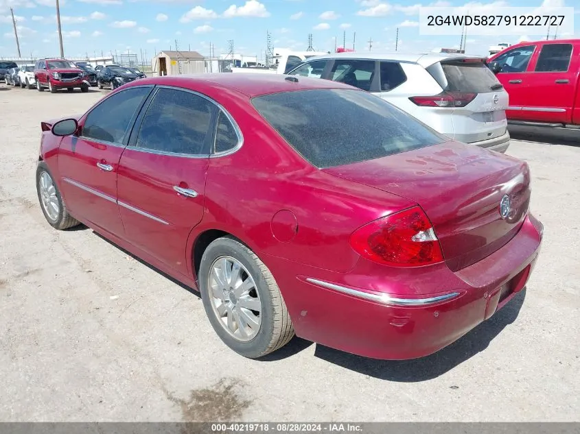 2G4WD582791222727 2009 Buick Lacrosse Cxl