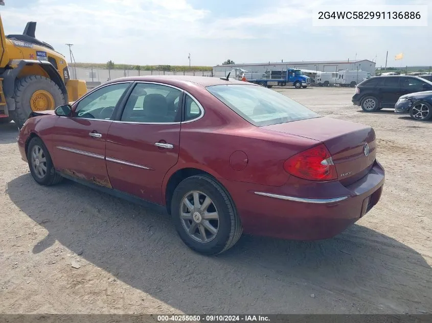 2G4WC582991136886 2009 Buick Lacrosse Cx