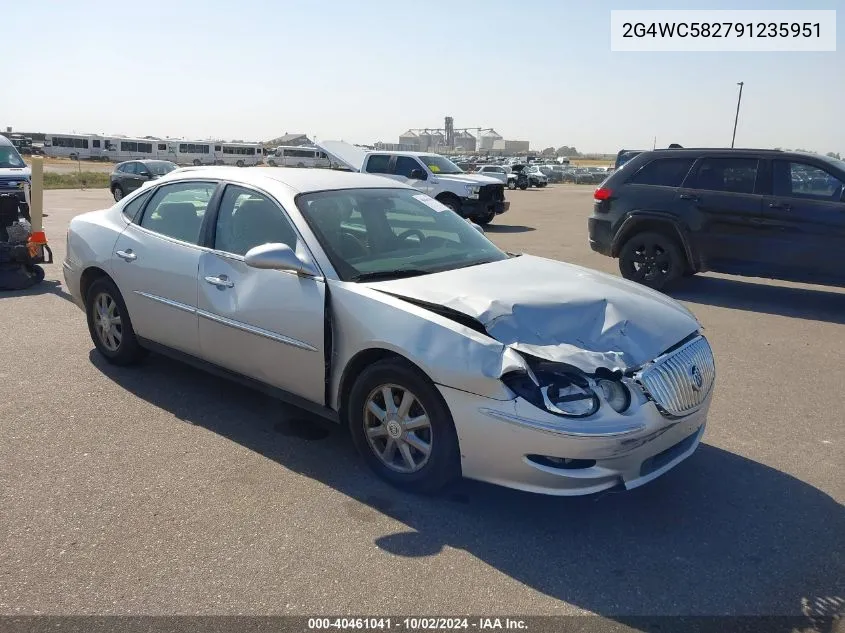 2009 Buick Lacrosse Cx VIN: 2G4WC582791235951 Lot: 40461041