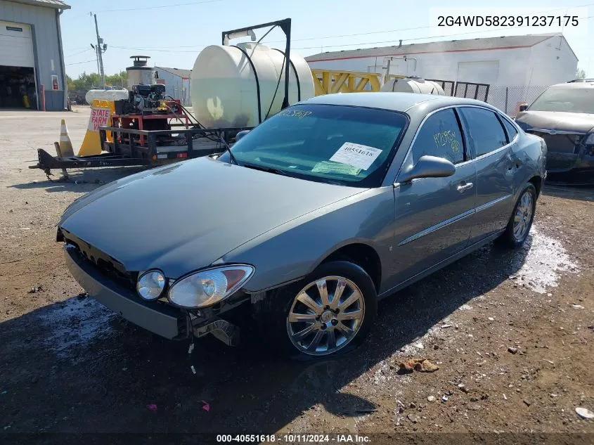 2009 Buick Lacrosse Cxl VIN: 2G4WD582391237175 Lot: 40551618