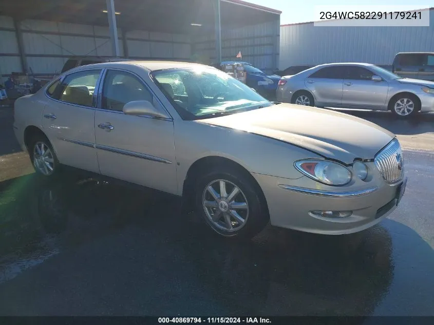 2009 Buick Lacrosse Cx VIN: 2G4WC582291179241 Lot: 40869794