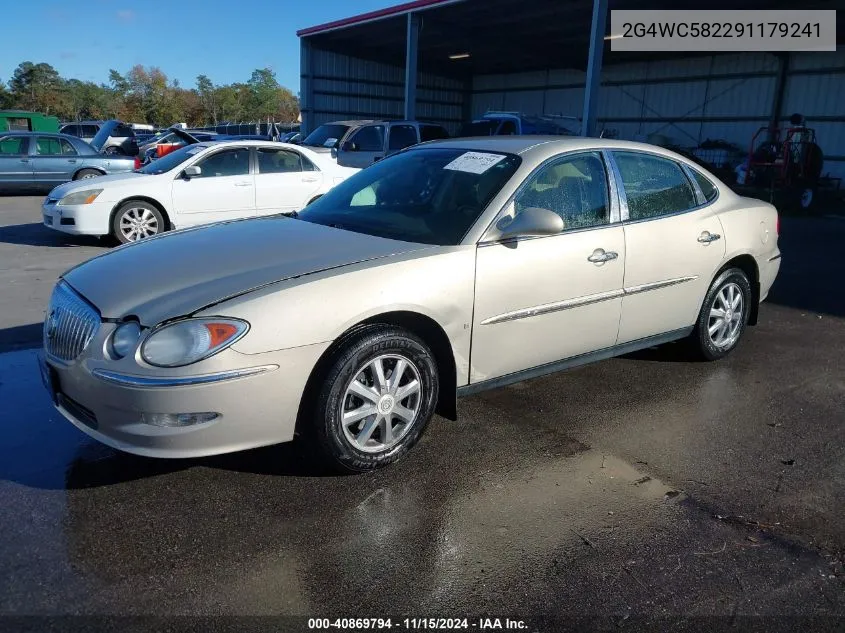 2009 Buick Lacrosse Cx VIN: 2G4WC582291179241 Lot: 40869794