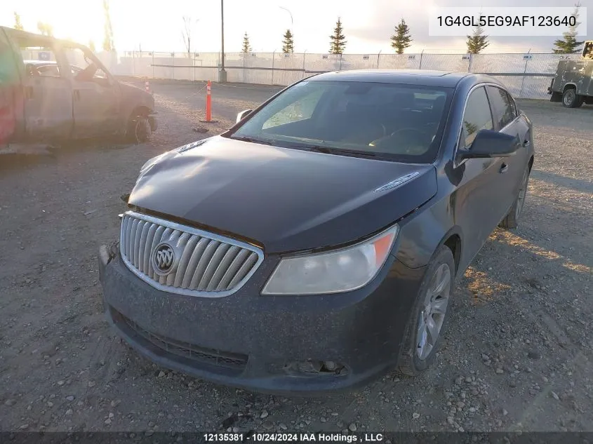 2010 Buick Lacrosse VIN: 1G4GL5EG9AF123640 Lot: 12135381