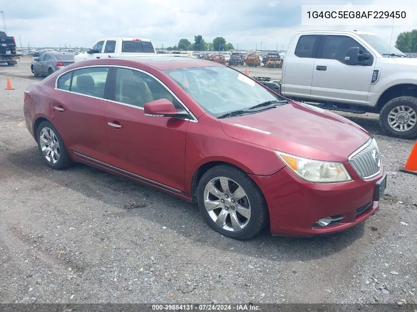 1G4GC5EG8AF229450 2010 Buick Lacrosse Cxl