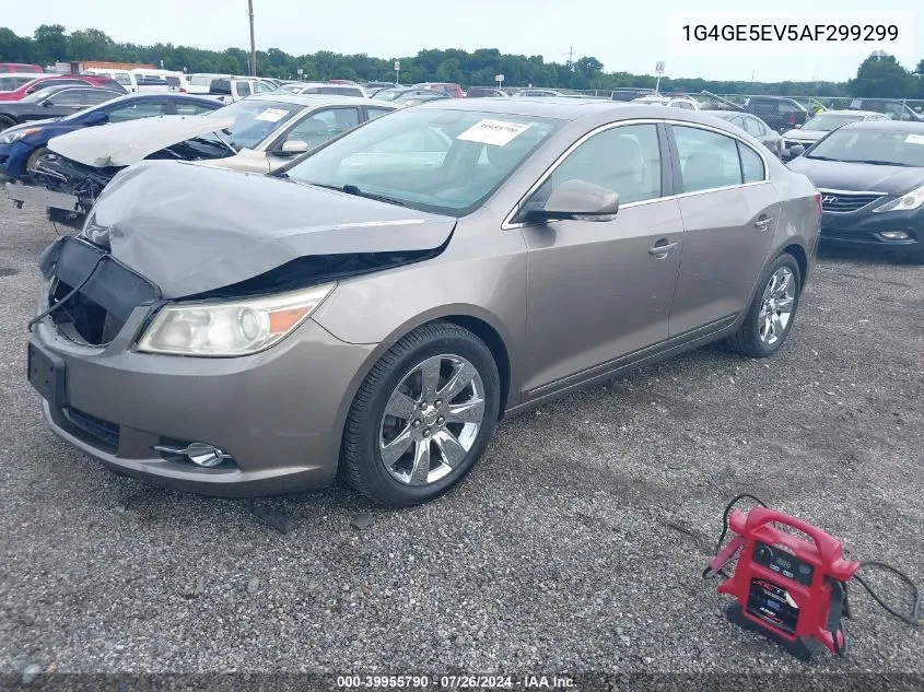 2010 Buick Lacrosse Cxs VIN: 1G4GE5EV5AF299299 Lot: 39955790