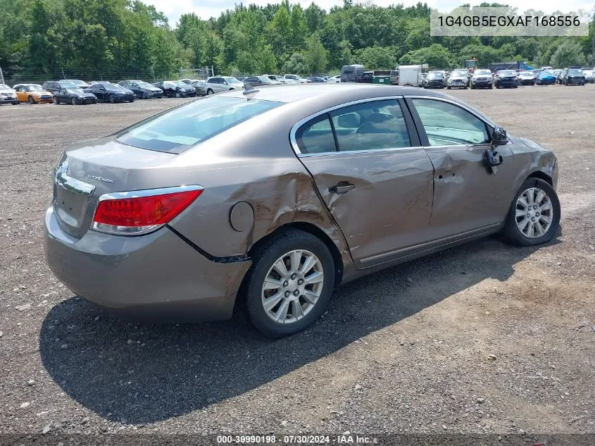 2010 Buick Lacrosse Cx VIN: 1G4GB5EGXAF168556 Lot: 39990198