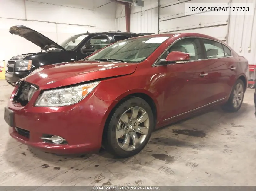 2010 Buick Lacrosse Cxl VIN: 1G4GC5EG2AF127223 Lot: 40297730