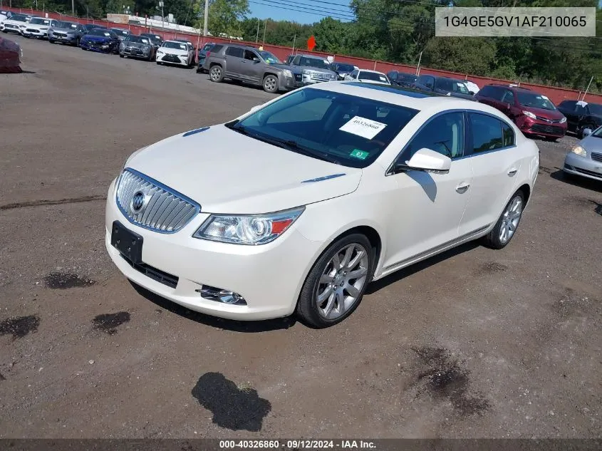 2010 Buick Lacrosse Cxs VIN: 1G4GE5GV1AF210065 Lot: 40326860