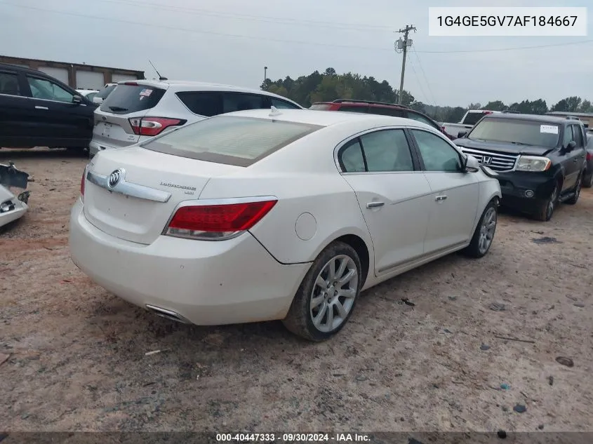 1G4GE5GV7AF184667 2010 Buick Lacrosse Cxs