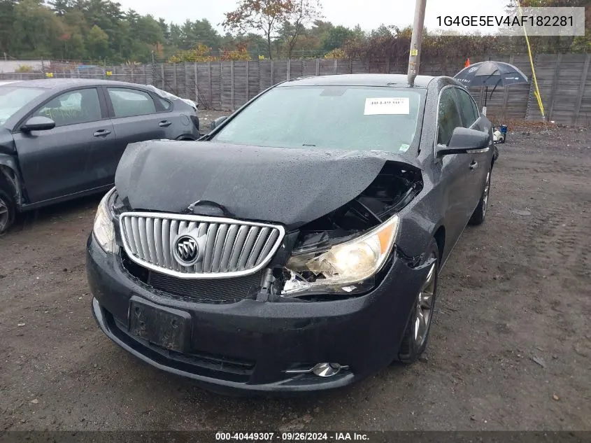 1G4GE5EV4AF182281 2010 Buick Lacrosse Cxs