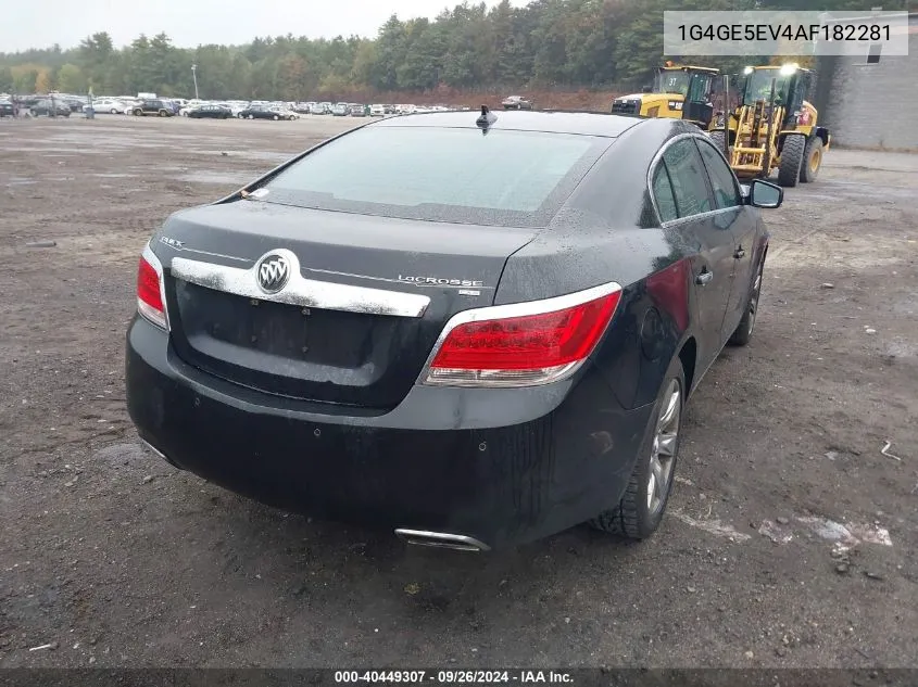 1G4GE5EV4AF182281 2010 Buick Lacrosse Cxs