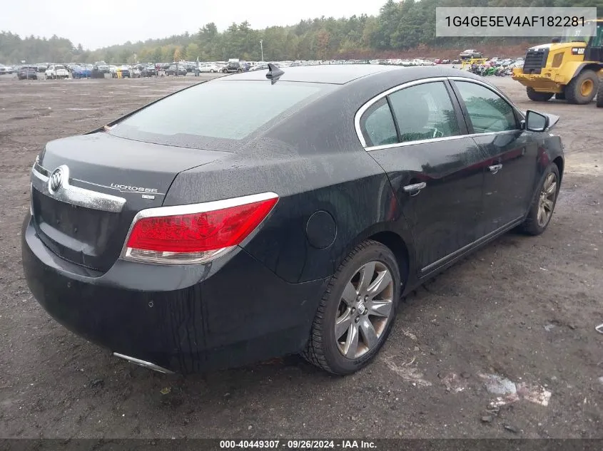 2010 Buick Lacrosse Cxs VIN: 1G4GE5EV4AF182281 Lot: 40449307