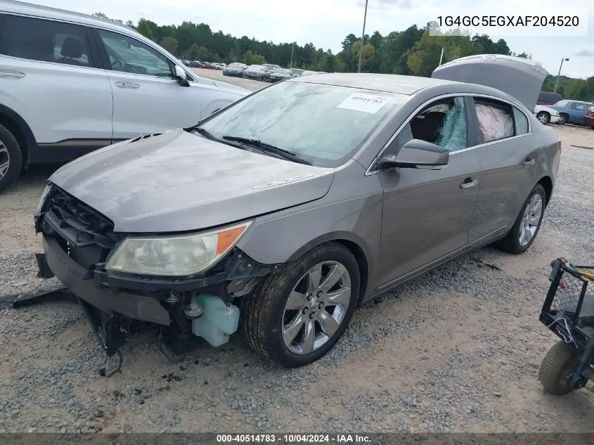 2010 Buick Lacrosse Cxl VIN: 1G4GC5EGXAF204520 Lot: 40514783