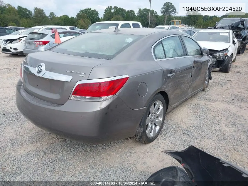 2010 Buick Lacrosse Cxl VIN: 1G4GC5EGXAF204520 Lot: 40514783