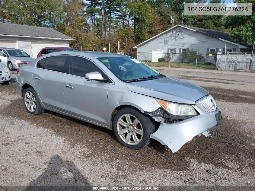 2010 Buick Lacrosse Cxl VIN: 1G4GC5EG7AF276226 Lot: 40603923