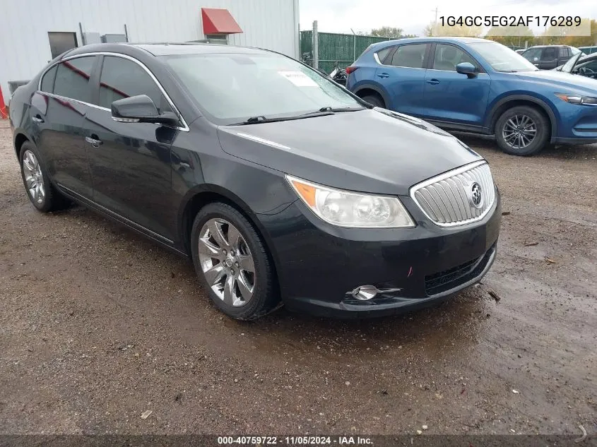 2010 Buick Lacrosse Cxl VIN: 1G4GC5EG2AF176289 Lot: 40759722