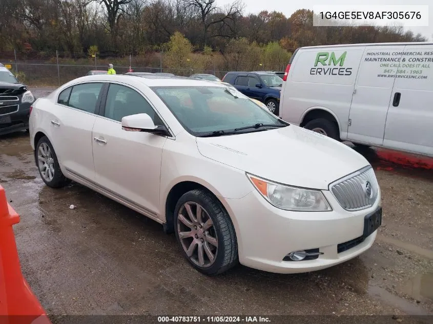 1G4GE5EV8AF305676 2010 Buick Lacrosse Cxs