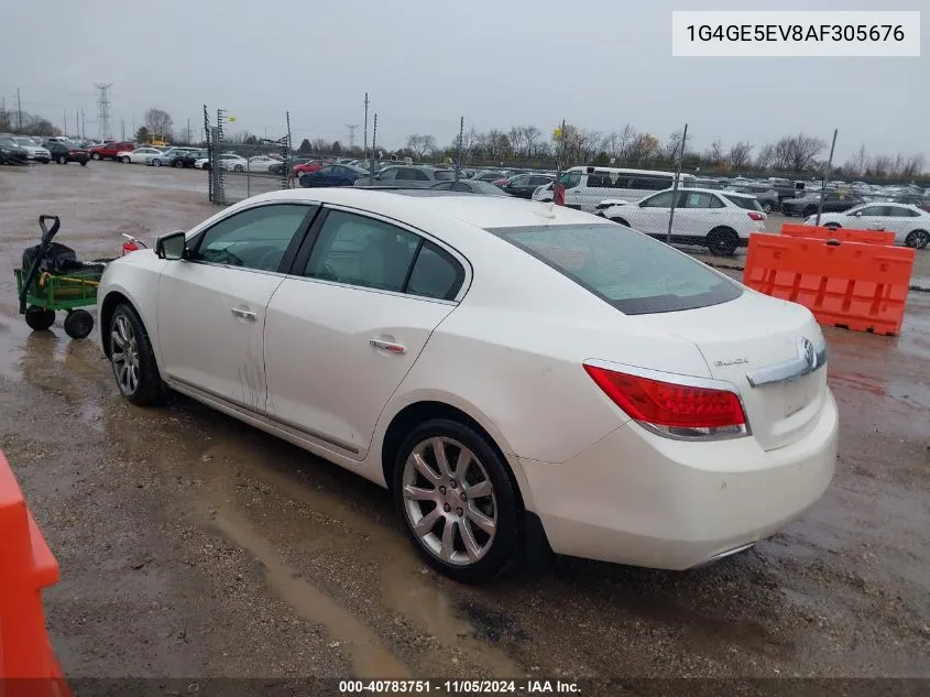 1G4GE5EV8AF305676 2010 Buick Lacrosse Cxs