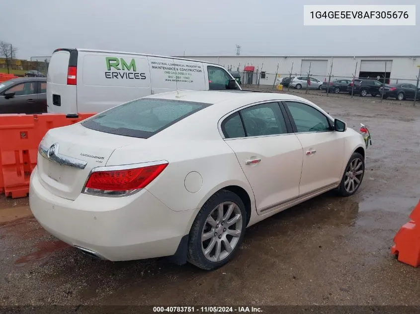 1G4GE5EV8AF305676 2010 Buick Lacrosse Cxs