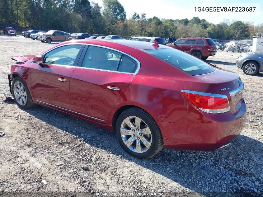 2010 Buick Lacrosse Cxs VIN: 1G4GE5EV8AF223687 Lot: 40823882