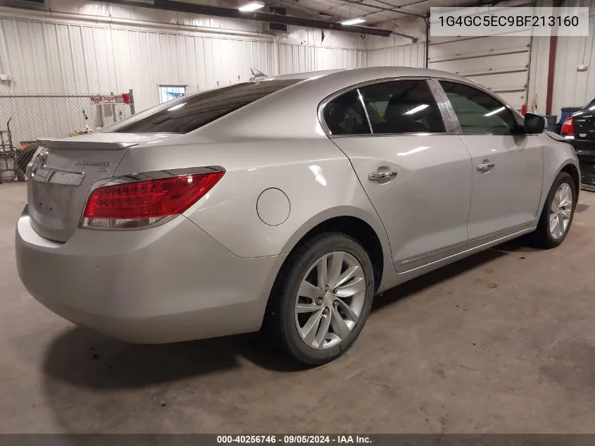 2011 Buick Lacrosse Cxl VIN: 1G4GC5EC9BF213160 Lot: 40256746