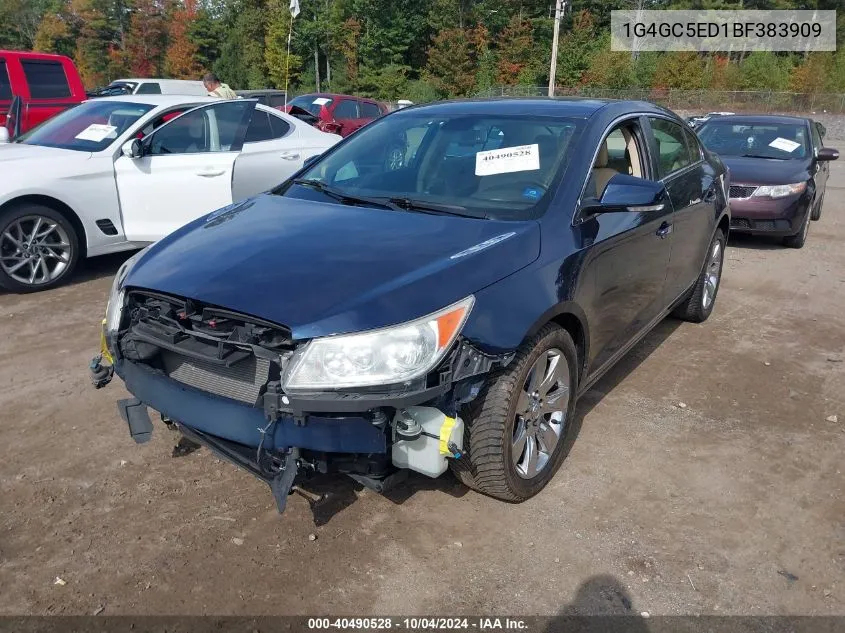 1G4GC5ED1BF383909 2011 Buick Lacrosse Cxl