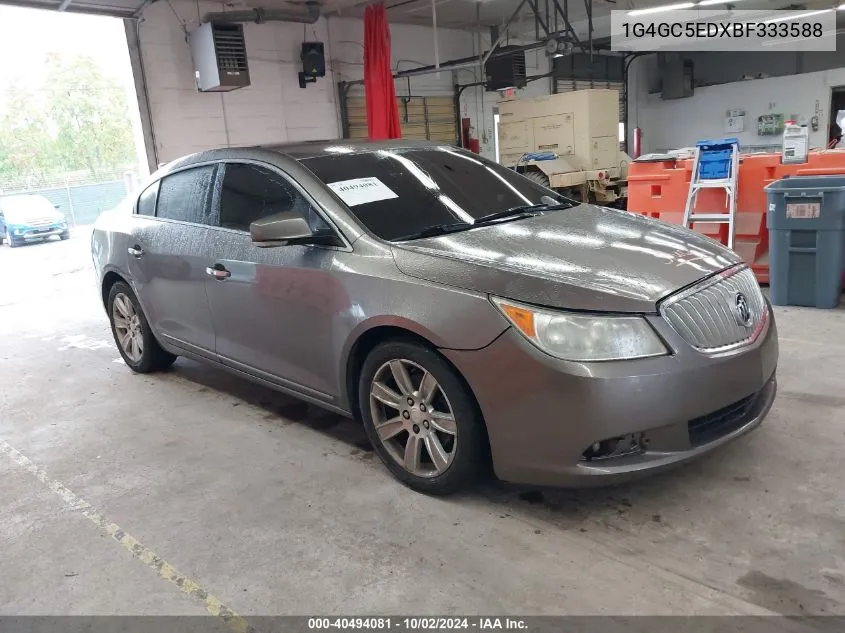 1G4GC5EDXBF333588 2011 Buick Lacrosse Cxl