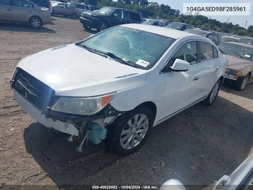 2011 Buick Lacrosse Cx VIN: 1G4GA5ED9BF285961 Lot: 40525082