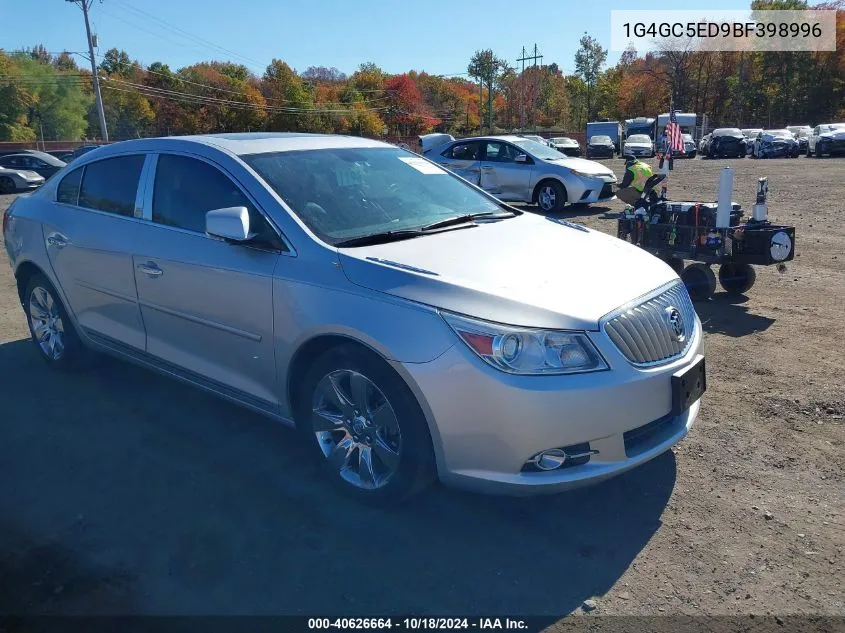 2011 Buick Lacrosse Cxl VIN: 1G4GC5ED9BF398996 Lot: 40626664