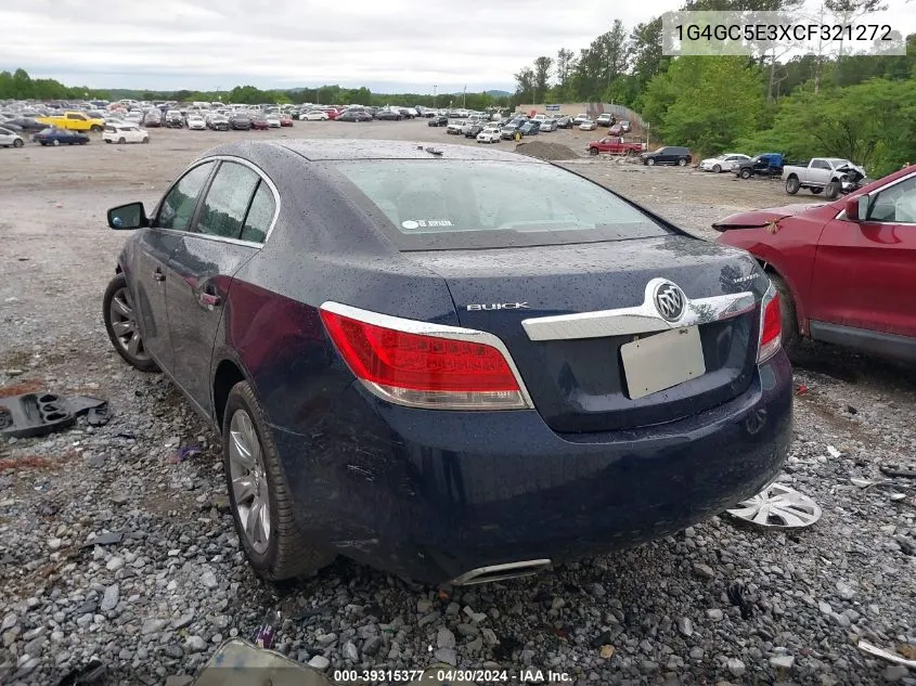 1G4GC5E3XCF321272 2012 Buick Lacrosse Leather Group