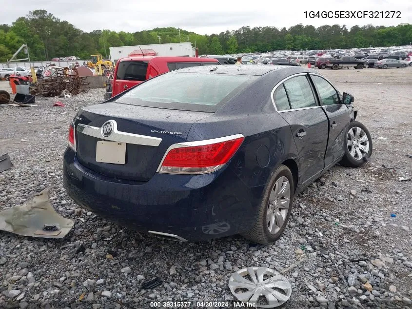 1G4GC5E3XCF321272 2012 Buick Lacrosse Leather Group