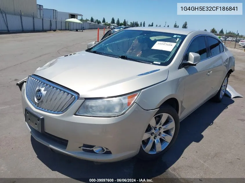 2012 Buick Lacrosse Premium 3 Group VIN: 1G4GH5E32CF186841 Lot: 39597608