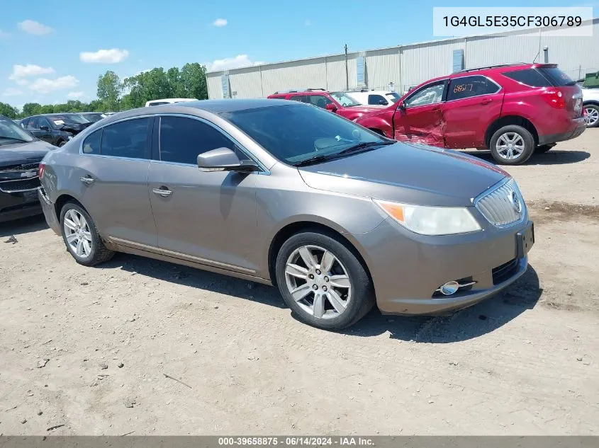 1G4GL5E35CF306789 2012 Buick Lacrosse Leather Group