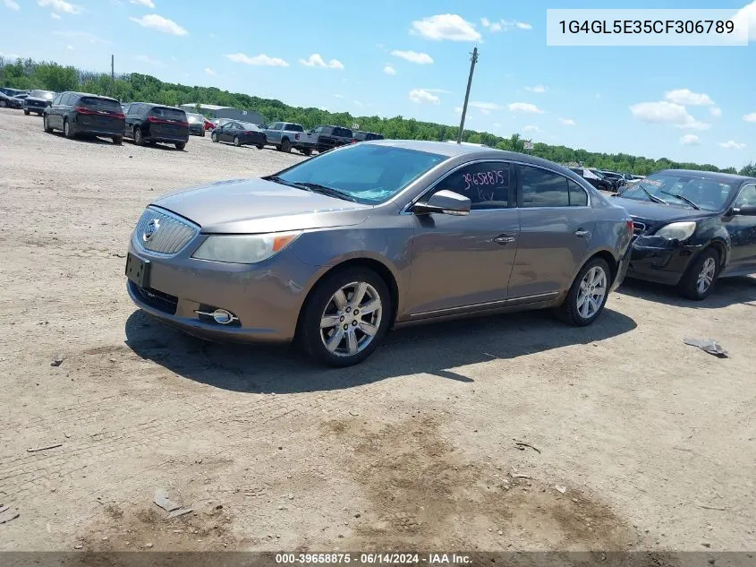 1G4GL5E35CF306789 2012 Buick Lacrosse Leather Group