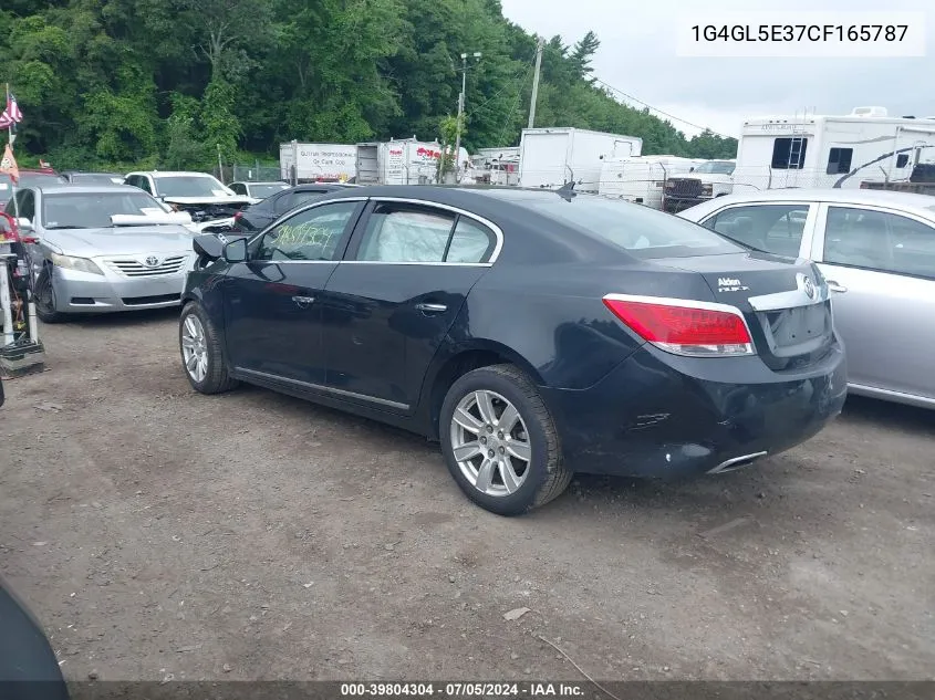 2012 Buick Lacrosse Leather Group VIN: 1G4GL5E37CF165787 Lot: 39804304