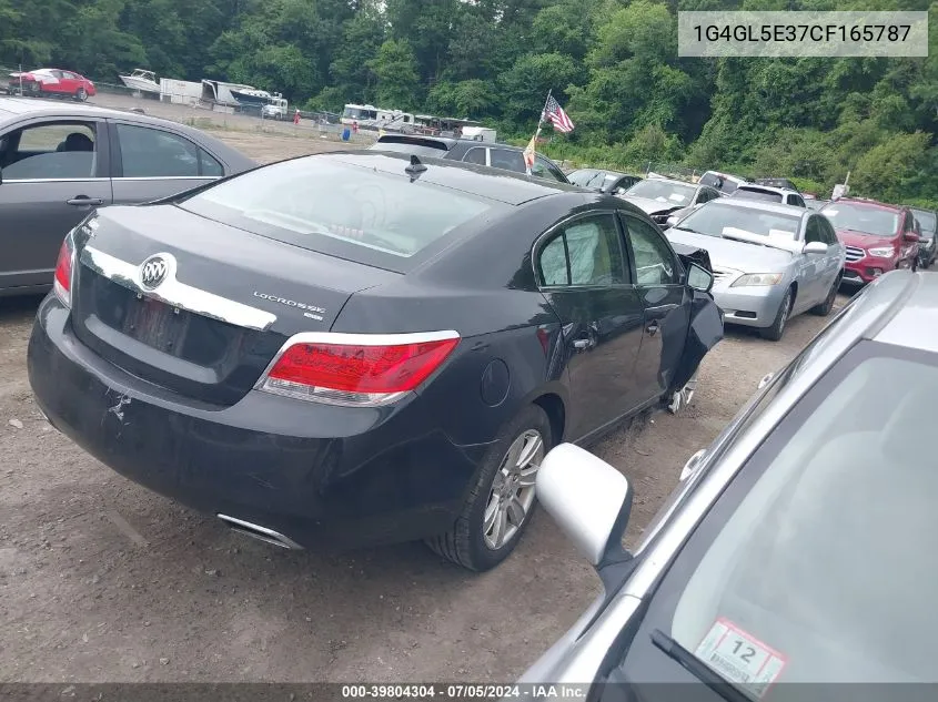 2012 Buick Lacrosse Leather Group VIN: 1G4GL5E37CF165787 Lot: 39804304