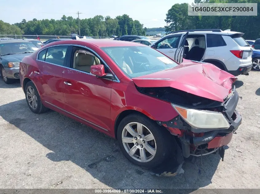 1G4GD5E3XCF290084 2012 Buick Lacrosse Premium 1 Group