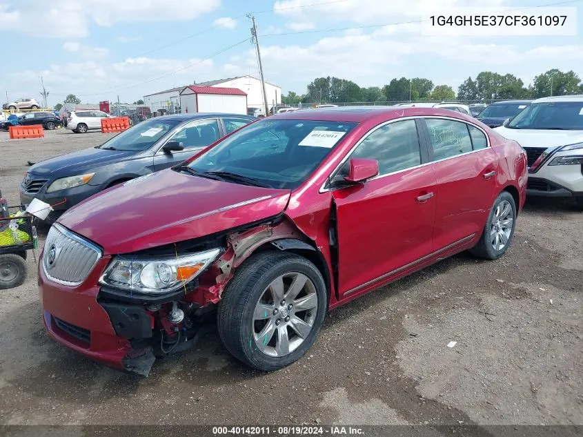 1G4GH5E37CF361097 2012 Buick Lacrosse Premium 3 Group