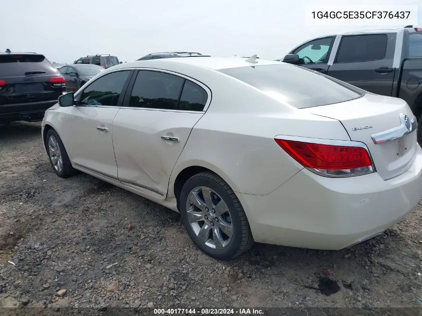 1G4GC5E35CF376437 2012 Buick Lacrosse Leather Group