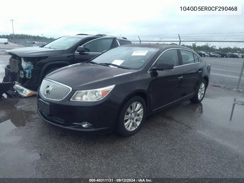 1G4GD5ER0CF290468 2012 Buick Lacrosse Premium 1 Group