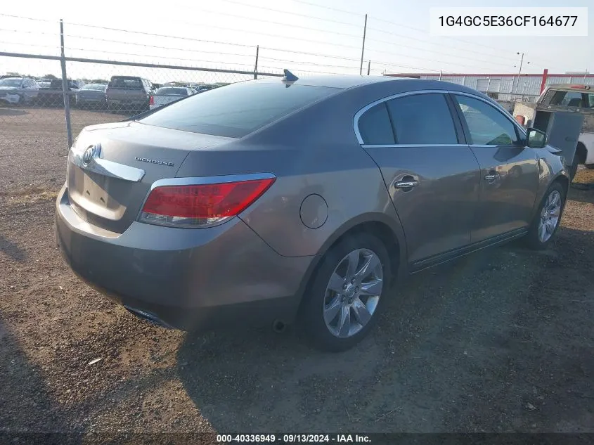 1G4GC5E36CF164677 2012 Buick Lacrosse Leather Group