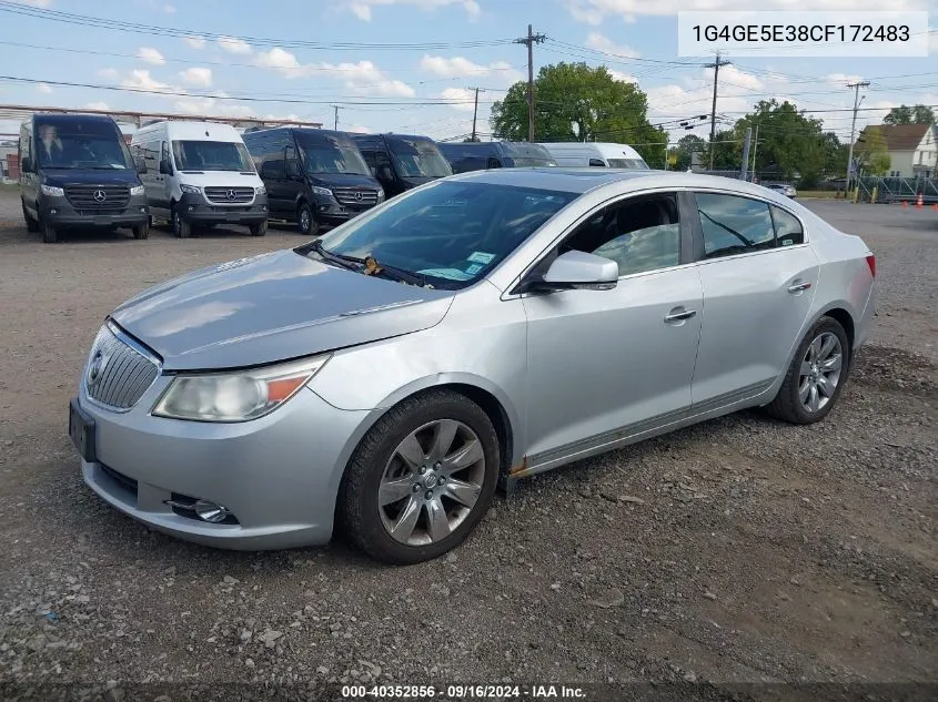 2012 Buick Lacrosse Premium 1 Group VIN: 1G4GE5E38CF172483 Lot: 40352856