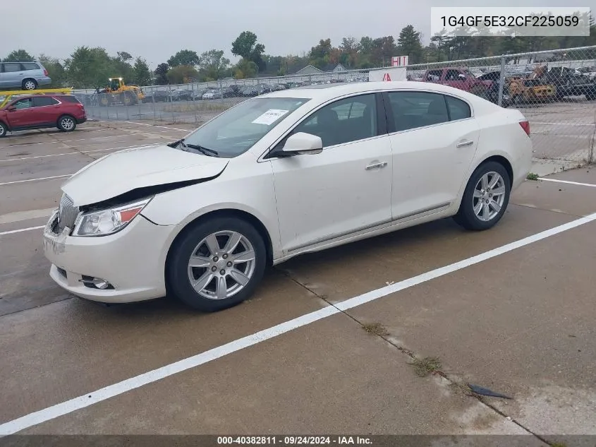 1G4GF5E32CF225059 2012 Buick Lacrosse Premium 2 Group